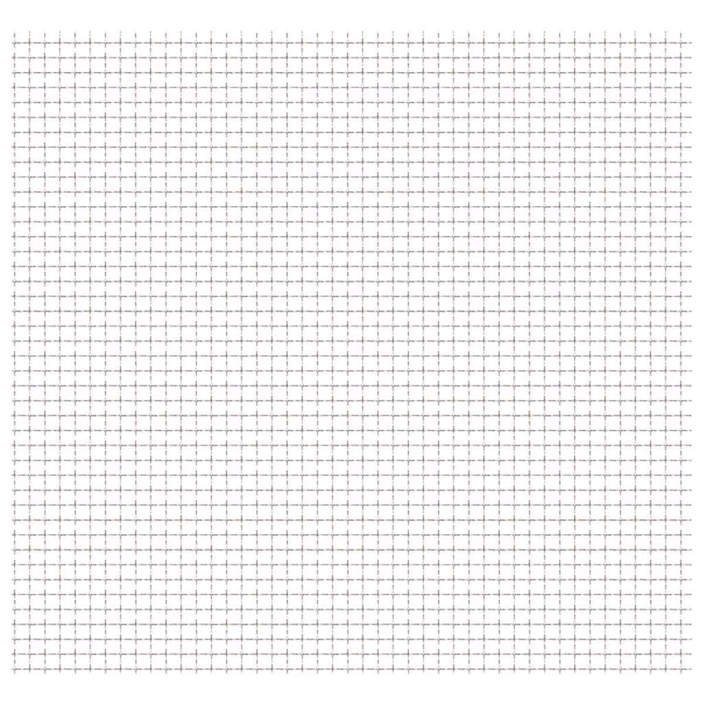 vidaXL Πλέγμα Κατσαρό Καρέ Φύλλα 100x85 εκ./21x21x2,5 χιλ. Αν. Ατσάλι
