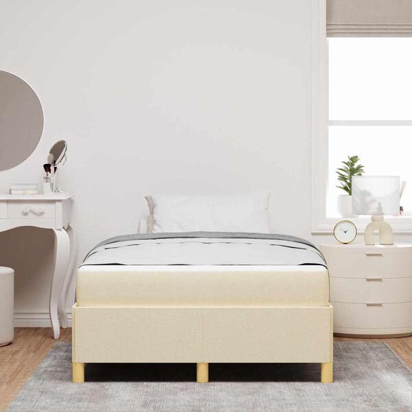 vidaXL &Kappa;&rho;&epsilon;&beta;ά&tau;&iota; &mu;&epsilon; &epsilon;&lambda;&alpha;&tau;ή&rho;&iota;&alpha; &Lambda;&epsilon;&upsilon;&kappa;ό &kappa;&alpha;&iota; &Kappa;&rho;έ&mu;&alpha; 120 x 190 cm &Pi;&omicron;&lambda;&upsilon;&epsilon;&sigma;&tau;έ&rho;&alpha;&sigmaf;