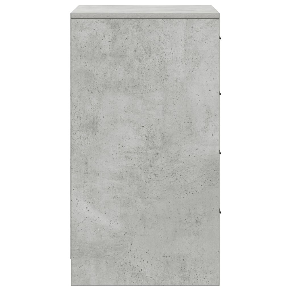vidaXL Μπουφές Γκρι Σκυρόδεμα 40x41x75 εκ. Επεξεργασμένο Ξύλο