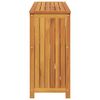 vidaXL Τραπέζι Κονσόλα Κήπου 110 x 35 x 75 εκ. από Μασίφ Ξύλο Ακακίας