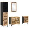 vidaXL &Sigma;&epsilon;&tau; &Nu;&tau;&omicron;&upsilon;&lambda;&alpha;&pi;&iota;ώ&nu; &Mu;&pi;ά&nu;&iota;&omicron;&upsilon; 4 &tau;&mu;&chi;. &Phi;&upsilon;&sigma;&iota;&kappa;ό 38 x 33 x 160 &epsilon;&kappa;.