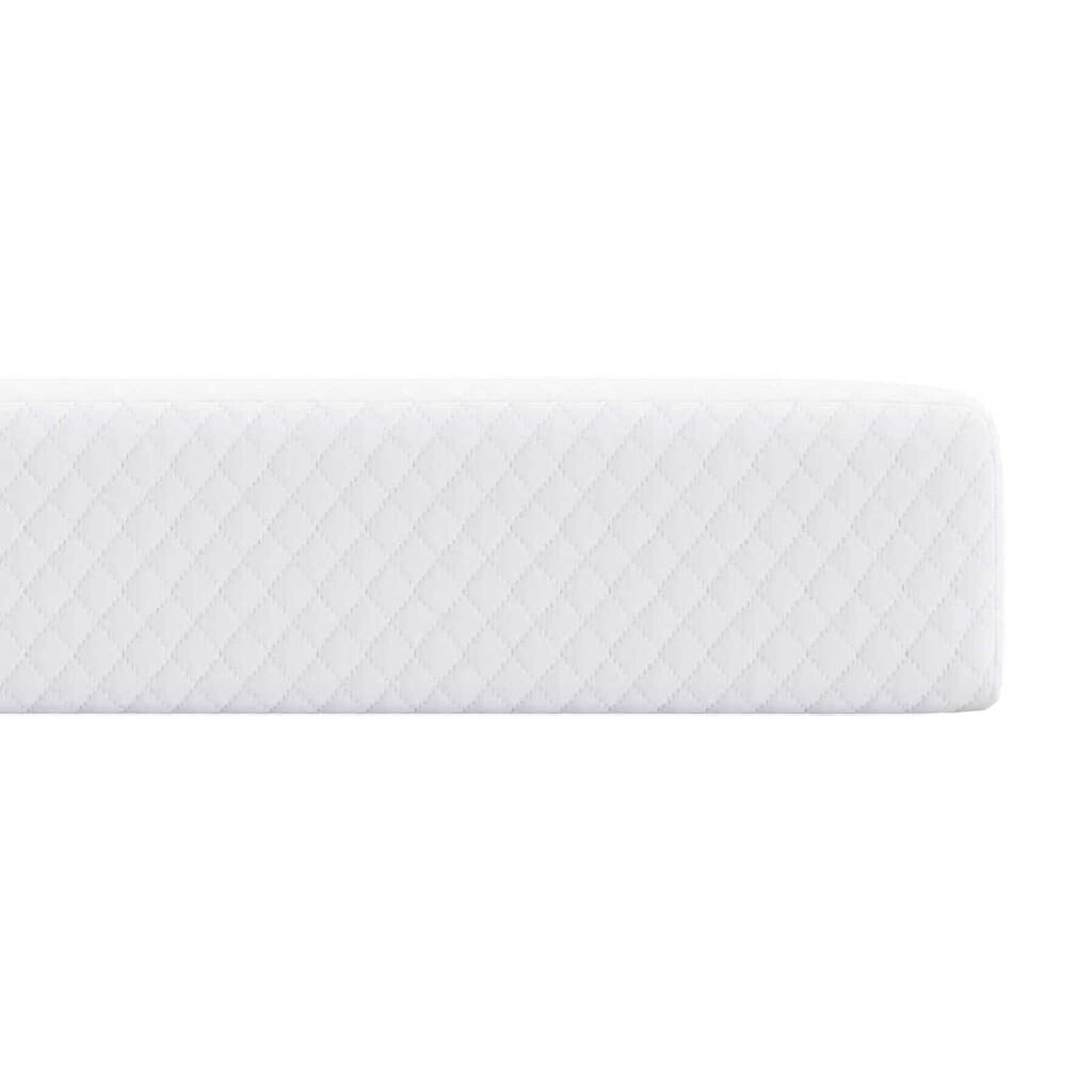 vidaXL Στρώματα Λευκό 70 x 200 cm 100% ύφασμα πολυεστέρα με τζακάρ