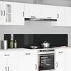 vidaXL Πίσω Πάνελ Κουζίνας 2 pcs Μαύρο 110 x 40 cm σκληρυμένο γυαλί