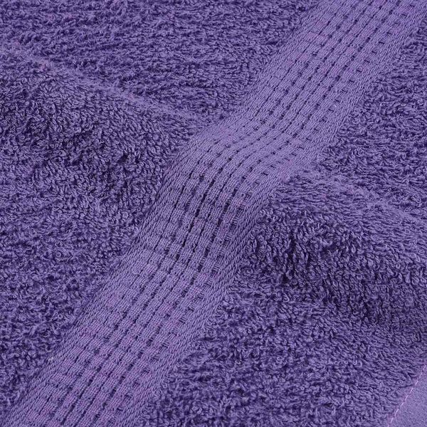 vidaXL Πετσέτες Σάουνας 10 Τεμ. Μοβ 80x200 εκ. 360 γρ/μ² 100% Βαμβ.