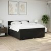 vidaXL &Kappa;&rho;&epsilon;&beta;ά&tau;&iota; Boxspring &mu;&epsilon; &Sigma;&tau;&rho;ώ&mu;&alpha; &Mu;&alpha;ύ&rho;&omicron; 180x200 &epsilon;&kappa;. &Upsilon;&phi;&alpha;&sigma;&mu;ά&tau;&iota;&nu;&omicron;