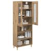 vidaXL Highboard Artisan Oak 69,5 x 34 x 180 &epsilon;&kappa;.