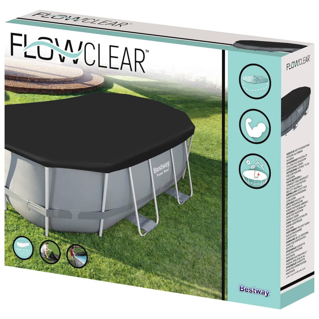 Bestway Κάλυμμα Πισίνας Flowclear 418 x 230 εκ.