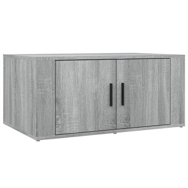 vidaXL Τραπεζάκι Σαλονιού Γκρι Sonoma 80x50x36 εκ.Επεξεργασμένο Ξύλο