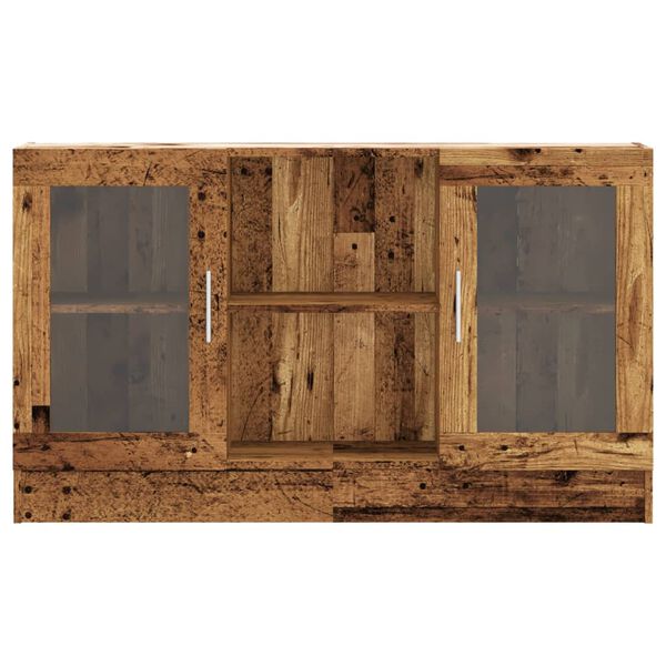 vidaXL Μπουφές Όψη Παλαιού Ξύλου 120x30,5x70 εκ. Επεξεργασμένο Ξύλο