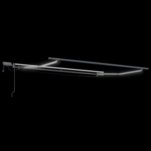 vidaXL Χειροκίνητη Ανασυρόμενη Τέντα με LED Πολυχρωμία 300x250 εκ.