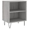 vidaXL Κομοδίνα 2 τεμ. Sonoma Γκρι 40x30x50 εκ. από Επεξεργασμένο Ξύλο