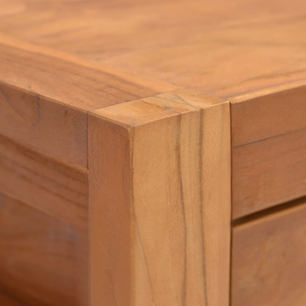 vidaXL Έπιπλο Τηλεόρασης 120 x 40 x 45 εκ. από Μασίφ Ξύλο Teak