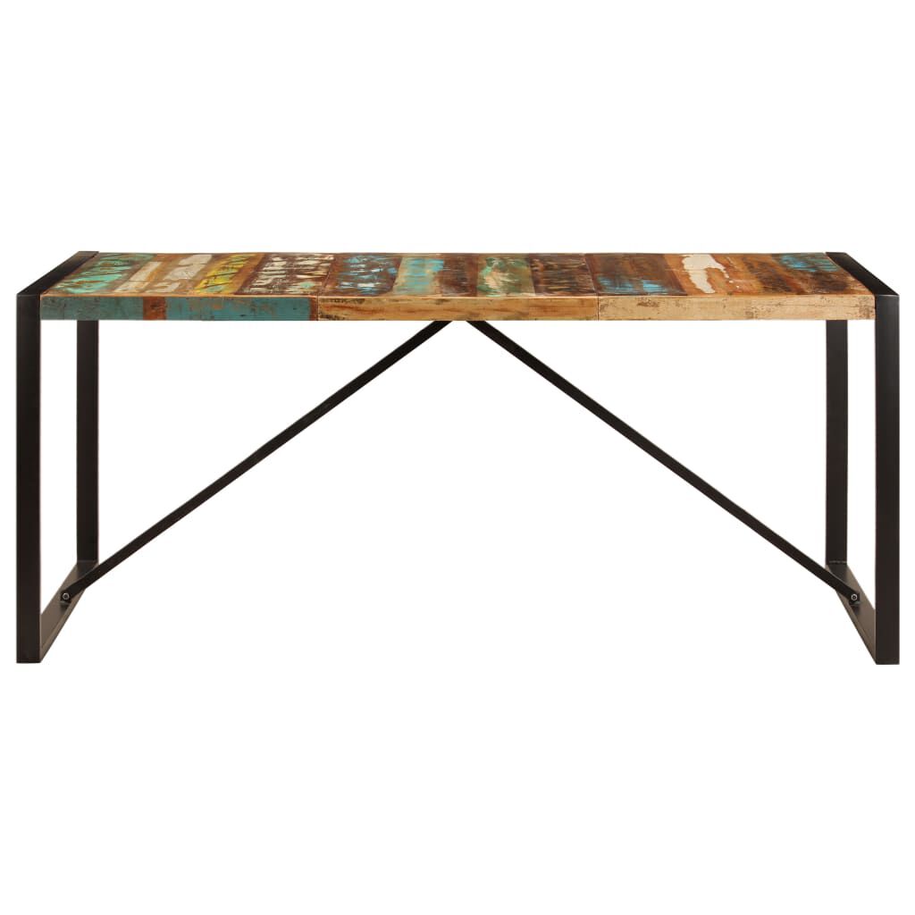 vidaXL Τραπεζαρία 180 x 90 x 75 εκ. από Μασίφ Ανακυκλωμένο Ξύλο