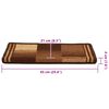 vidaXL Πατάκια Σκάλας Αυτοκόλλητα 10 τεμ. Καφέ 65x21x4 εκ.