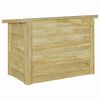 vidaXL Κουτί αποθήκευσης με αποθήκευση Καφέ 80 x 44.5 x 57.5 εκ.