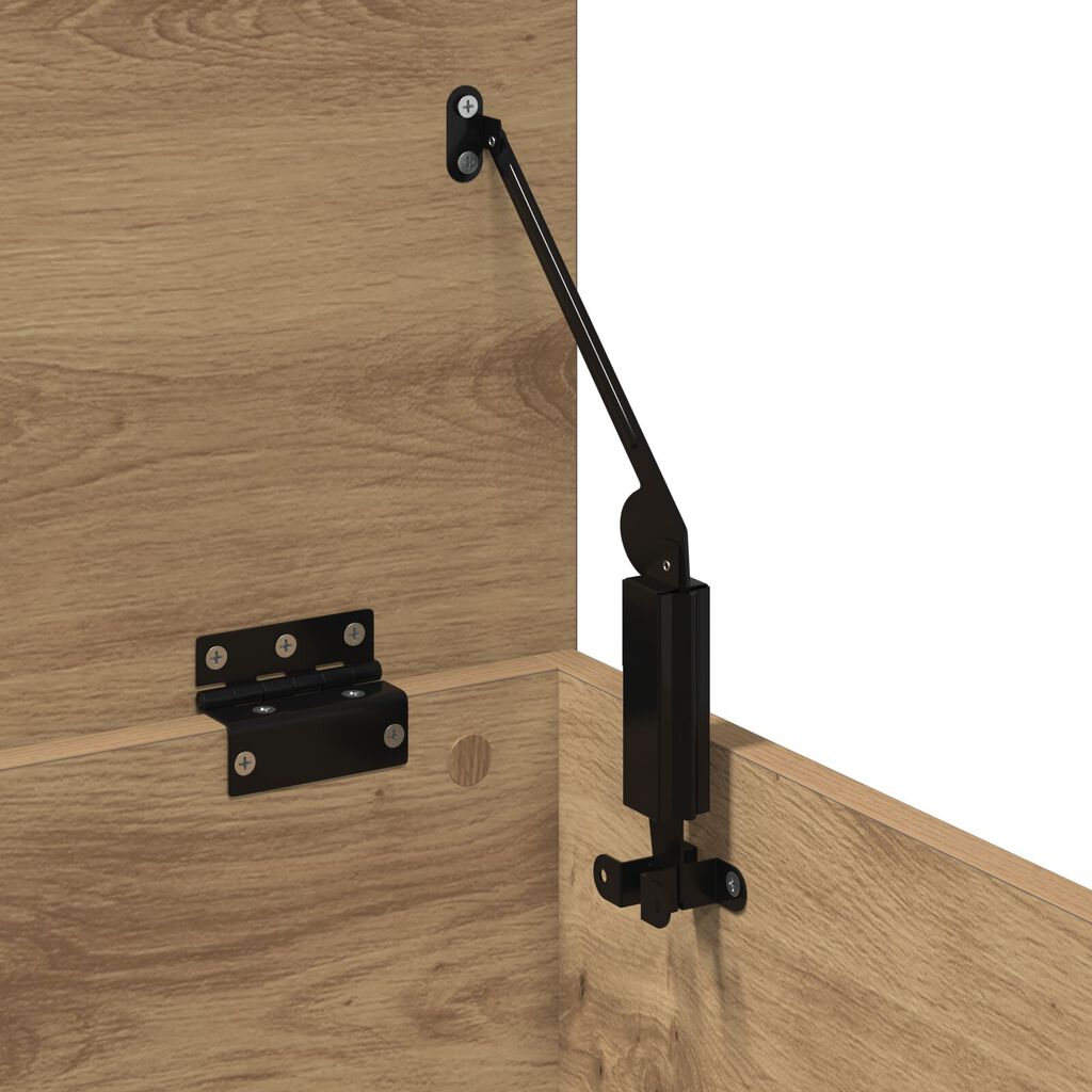 vidaXL Κουτί Αποθήκευσης Artisan Oak 30x35x35 εκ, Φτιαγμένο από Επεξεργασμένο Ξύλο