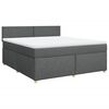 vidaXL &Kappa;&rho;&epsilon;&beta;ά&tau;&iota; Boxspring &mu;&epsilon; &Sigma;&tau;&rho;ώ&mu;&alpha; &Sigma;&kappa;&omicron;ύ&rho;&omicron; &Gamma;&kappa;&rho;&iota; 180x200 &epsilon;&kappa; &Upsilon;&phi;&alpha;&sigma;&mu;ά&tau;&iota;&nu;