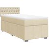 vidaXL &Kappa;&rho;&epsilon;&beta;ά&tau;&iota; Boxspring &mu;&epsilon; &Sigma;&tau;&rho;ώ&mu;&alpha; &Kappa;&rho;&epsilon;&mu; 90x200 &epsilon;&kappa;.&Upsilon;&phi;&alpha;&sigma;&mu;ά&tau;&iota;&nu;&omicron;