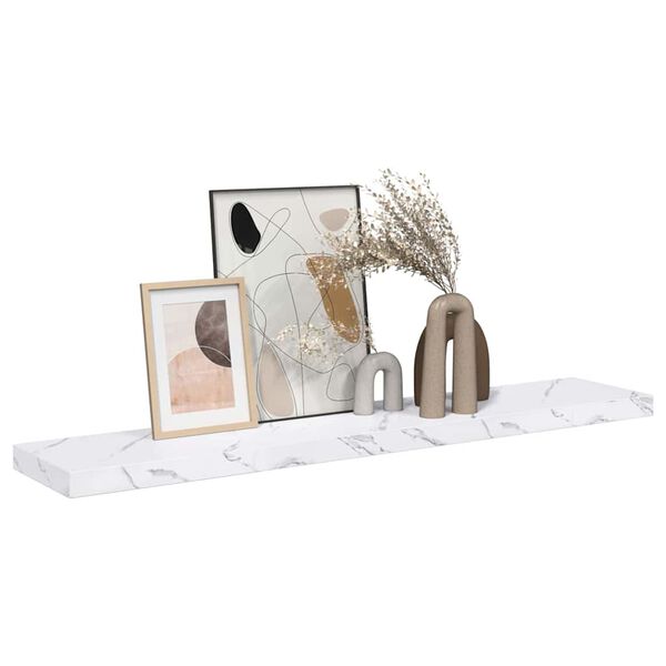 vidaXL &Rho;ά&phi;&iota; &Tau;&omicron;ί&chi;&omicron;&upsilon; &Lambda;&epsilon;&upsilon;&kappa;ό &Mu;ά&rho;&mu;&alpha;&rho;&omicron; 120 x 23,5 x 4 &epsilon;&kappa; &Epsilon;&pi;&epsilon;&xi;&epsilon;&rho;&gamma;&alpha;&sigma;&mu;έ&nu;&omicron; &xi;ύ&lambda;&omicron;