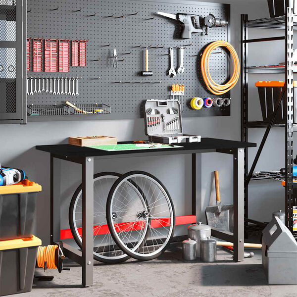 vidaXL &Pi;ά&gamma;&kappa;&omicron;&sigmaf; &Epsilon;&rho;&gamma;&alpha;&sigma;ί&alpha;&sigmaf; &Kappa;&alpha;&phi;έ &Sigma;&kappa;&omicron;ύ&rho;&omicron; 140x60x81,5 cm &Mu;&alpha;&sigma;ί&phi; &Xi;ύ&lambda;&omicron; &Delta;&rho;&upsilon;&sigmaf;