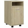 vidaXL &Beta;&omicron;&eta;&theta;&eta;&tau;. &Nu;&tau;&omicron;&upsilon;&lambda;ά&pi;&iota; &mu;&epsilon; &Tau;&rho;&omicron;&chi;&omicron;ύ&sigmaf; Sonoma &Delta;&rho;ύ&sigmaf; 33x38x60 &epsilon;&kappa; &Epsilon;&pi;&epsilon;&xi;. &Xi;ύ&lambda;&omicron;