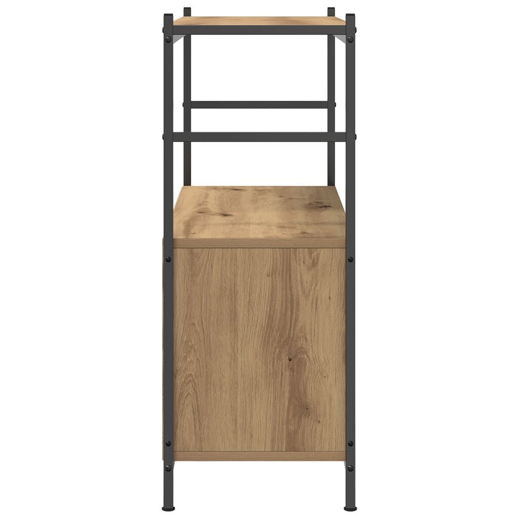 vidaXL Βιβλιοθήκη Artisian Δρυς 80x30x78,5 εκ. Επεξεργασμένο ξύλο