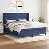 vidaXL &Kappa;&rho;&epsilon;&beta;ά&tau;&iota; Boxspring &mu;&epsilon; &Sigma;&tau;&rho;ώ&mu;&alpha; &Mu;&pi;&lambda;&epsilon; 180x200 &epsilon;&kappa;. &Upsilon;&phi;&alpha;&sigma;&mu;ά&tau;&iota;&nu;&omicron;