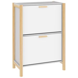 vidaXL &Pi;&alpha;&pi;&omicron;&upsilon;&tau;&sigma;&omicron;&theta;ή&kappa;&eta; &Lambda;&epsilon;&upsilon;&kappa;ή 57,5 x 33 x 80 &epsilon;&kappa;. &alpha;&pi;ό &Epsilon;&pi;&epsilon;&xi;&epsilon;&rho;&gamma;&alpha;&sigma;&mu;έ&nu;&omicron; &Xi;ύ&lambda;&omicron;