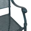 vidaXL Καρέκλα Κήπου 2 pcs Πράσινο 55 x 56.5 x 91εκ Αλουμίνιο