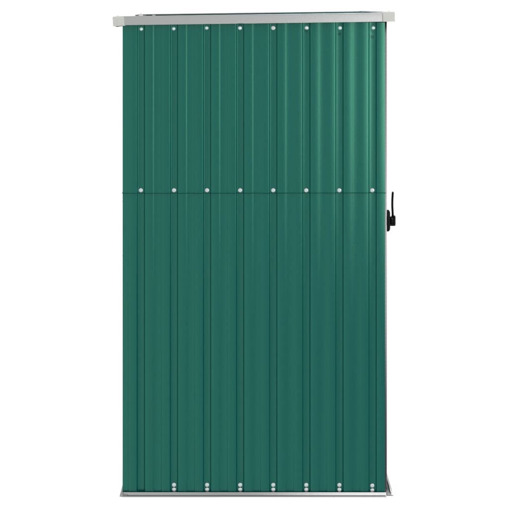 vidaXL Αποθήκη Εργαλείων Κήπου Πράσινη 88x89x161 εκ. Γαλβαν. Ατσάλι