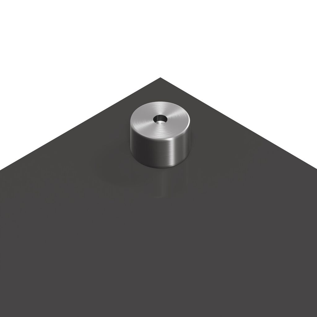 vidaXL Μπροστινό Κουζίνας σε Σκούρο Γκρι - 80x60x0.6 εκ Σκληρυμένο Γυαλί