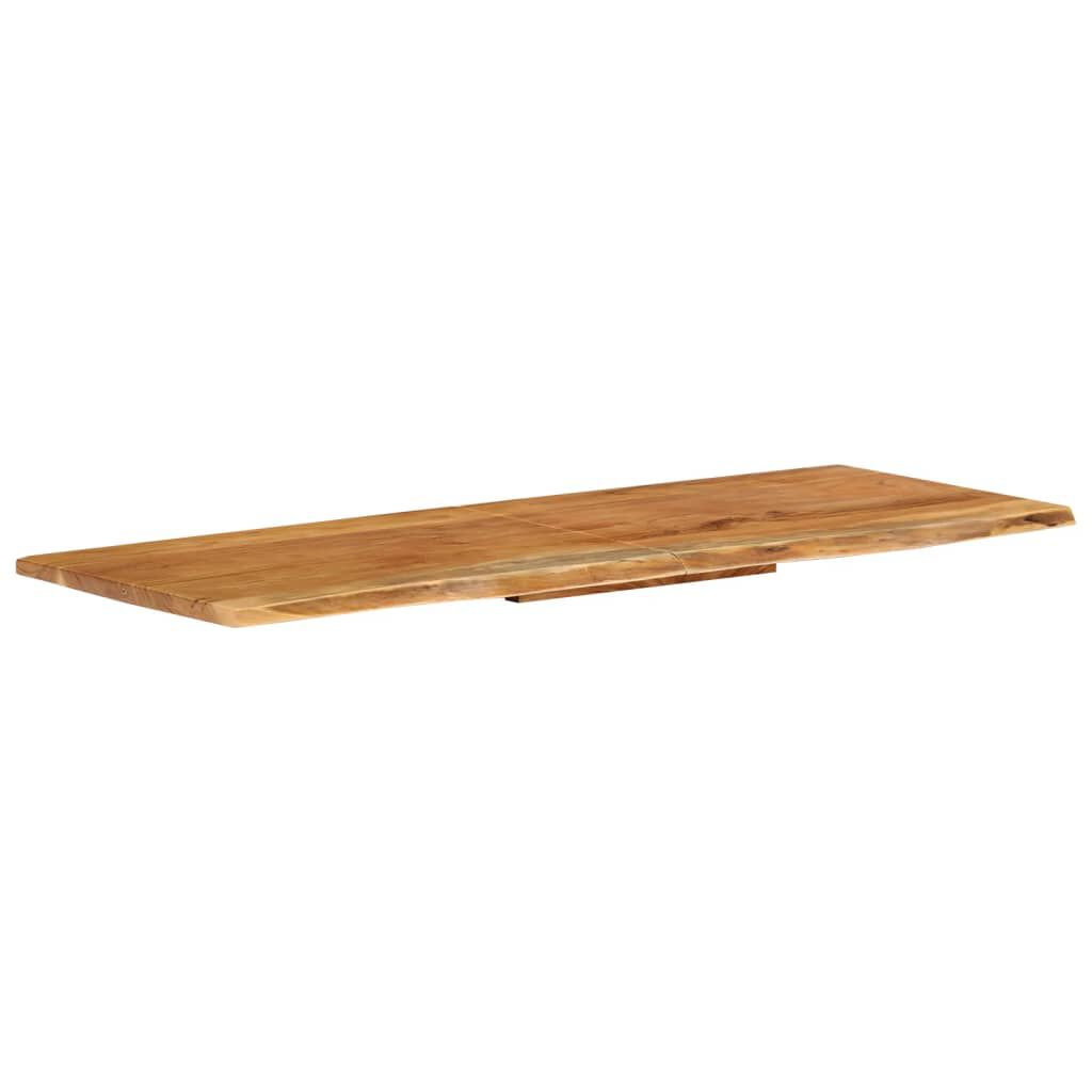 vidaXL Πάγκος Μπάνιου 140x52x2,5 εκ. από Μασίφ Ξύλο Ακακίας