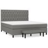 vidaXL &Kappa;&rho;&epsilon;&beta;ά&tau;&iota; Boxspring &mu;&epsilon; &Sigma;&tau;&rho;ώ&mu;&alpha; &Sigma;&kappa;&omicron;ύ&rho;&omicron; &Gamma;&kappa;&rho;&iota; 160x200 &epsilon;&kappa; &Upsilon;&phi;&alpha;&sigma;&mu;ά&tau;&iota;&nu;&omicron;