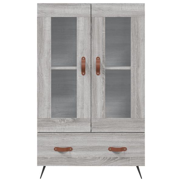 vidaXL Ντουλάπα Γκρι Sonoma 69,5 x 31 x 115 εκ. από Επεξεργασμένο Ξύλο