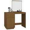 vidaXL Μπουντουάρ Καφέ μελί 95x50x134 εκ. Μασίφ Ξύλο Πεύκου