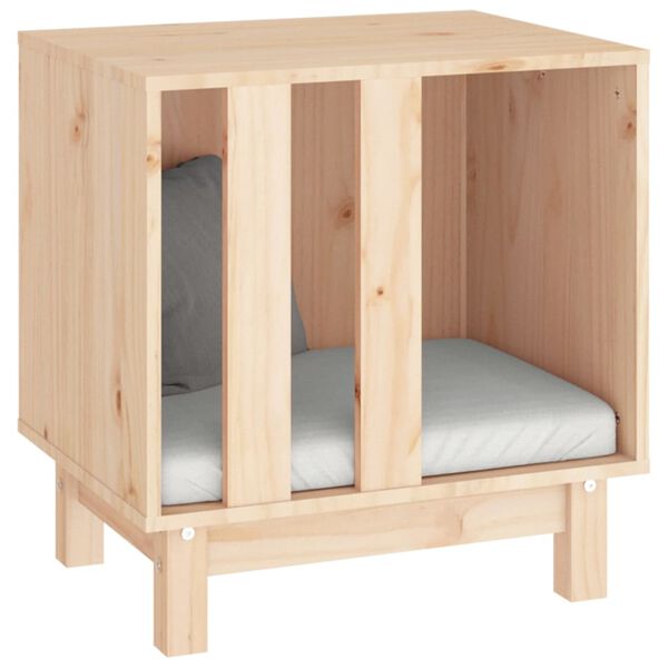 vidaXL Σπιτάκι Σκύλου 50 x 40 x 52 εκ. από Μασίφ Ξύλο Πεύκου