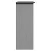 vidaXL Ντουλάπι διαδρόμου BODO Γκρι 80x35x90 cm