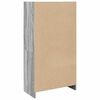 vidaXL Βιβλιοθήκη Γκρι Sonoma 57x28,5x107,5 εκ. από Επεξεργασμένο Ξύλο