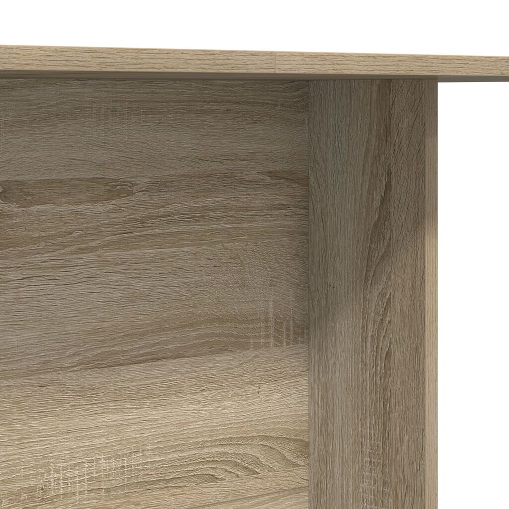 vidaXL Τραπέζι Φαγητού Σονομά Οξιά 110x60x75 εκ Επεξεργασμένο Ξύλο
