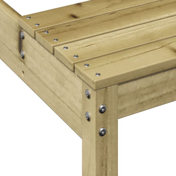 vidaXL Τραπέζι Πικνίκ 160 x 134 x 75 εκ. από Εμποτισμένο Ξύλο Πεύκου