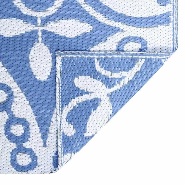 vidaXL Χαλί εξωτερικού χώρου ARAKIL Γαλάζιο 300 x 400 cm PP