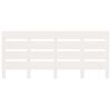 vidaXL Σκελετός Κρεβ. Χωρίς Στρώμα Λευκό 135x190 εκ Μασίφ Πεύκο