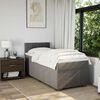 vidaXL &Kappa;&rho;&epsilon;&beta;ά&tau;&iota; Boxspring &mu;&epsilon; &Sigma;&tau;&rho;ώ&mu;&alpha; Taupe 90x190 &epsilon;&kappa;.&Upsilon;&phi;&alpha;&sigma;&mu;ά&tau;&iota;&nu;&omicron;