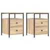vidaXL &Kappa;&omicron;&mu;&omicron;&delta;ί&nu;&alpha; 2 &tau;&epsilon;&mu;. Sonoma &Delta;&rho;&upsilon;&sigmaf; 44x45x60 &epsilon;&kappa;. &alpha;&pi;ό &Epsilon;&pi;&epsilon;&xi;&epsilon;&rho;&gamma;&alpha;&sigma;&mu;έ&nu;&omicron; &Xi;ύ&lambda;&omicron;