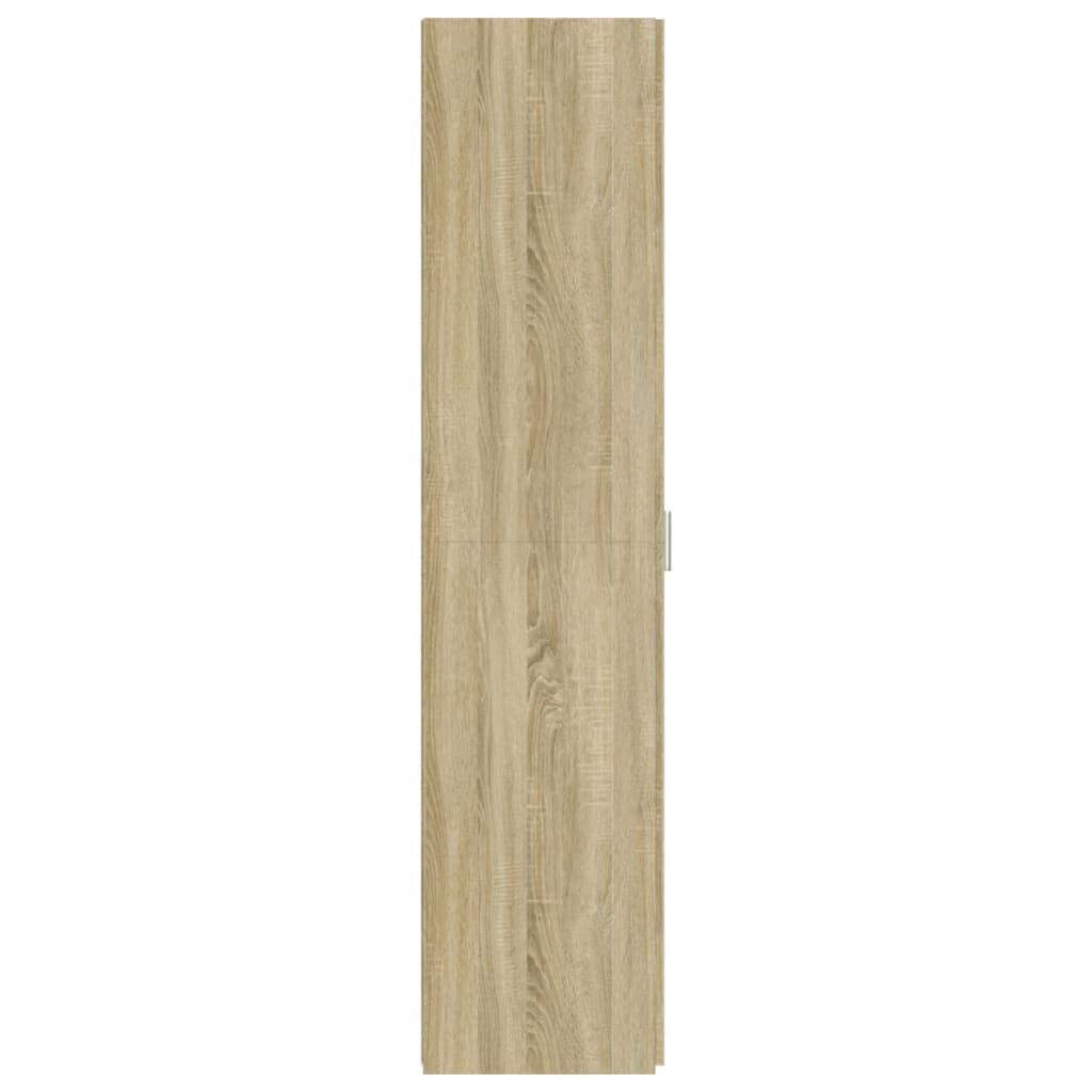 vidaXL Ντουλάπι Sonoma Δρυς 50x42,5x185 εκ. από Επεξεργασμένο Ξύλο
