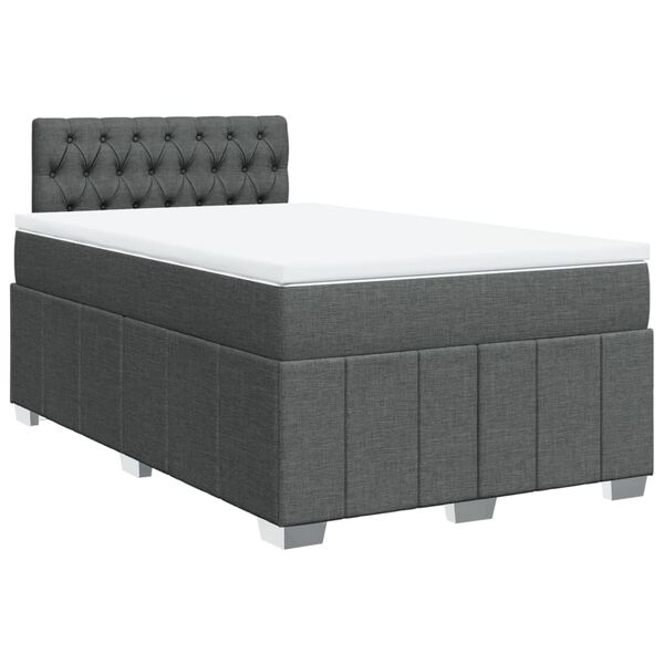 vidaXL &Kappa;&rho;&epsilon;&beta;ά&tau;&iota; Boxspring &mu;&epsilon; &Sigma;&tau;&rho;ώ&mu;&alpha; &Sigma;&kappa;&omicron;ύ&rho;&omicron; &Gamma;&kappa;&rho;&iota; 120x200 &epsilon;&kappa;. &Upsilon;&phi;&alpha;&sigma;&mu;ά&tau;&iota;&nu;&omicron;