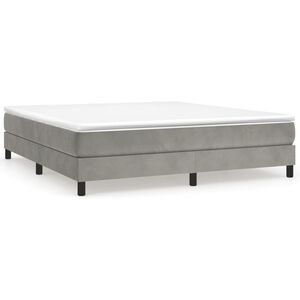vidaXL &Kappa;&rho;&epsilon;&beta;ά&tau;&iota; Boxspring &mu;&epsilon; &Sigma;&tau;&rho;ώ&mu;&alpha; &Alpha;&nu;&omicron;&iota;&chi;&tau;ό &Gamma;&kappa;&rho;&iota; 180x200 &epsilon;&kappa;. &Beta;&epsilon;&lambda;&omicron;ύ&delta;&iota;&nu;&omicron;