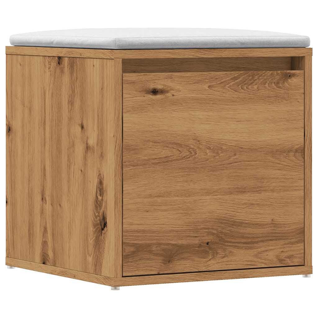 vidaXL Συρτάρι Box Artisan Δρυς 40,5x40x40 cm Ξύλο μηχανής