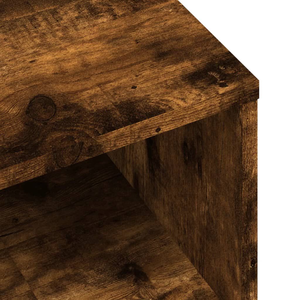 vidaXL Έπιπλο Τηλεόρασης Καπνιστή Δρυς 120x34x37 εκ. Επεξ. Ξύλο