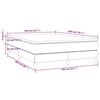 vidaXL &Kappa;&rho;&epsilon;&beta;ά&tau;&iota; Boxspring &mu;&epsilon; &Sigma;&tau;&rho;ώ&mu;&alpha; &Mu;&pi;&lambda;&epsilon; 140x200 &epsilon;&kappa;. &Upsilon;&phi;&alpha;&sigma;&mu;ά&tau;&iota;&nu;&omicron;